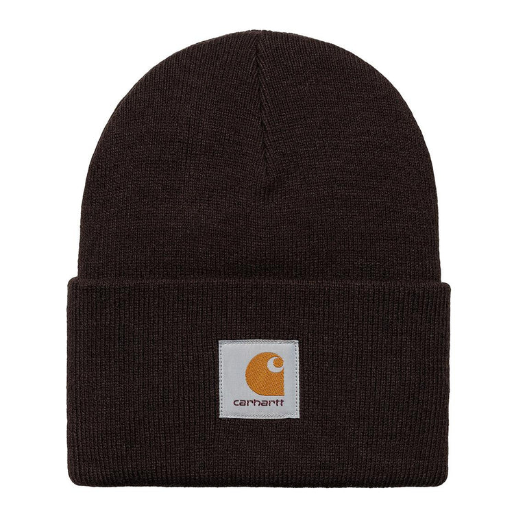 Acrylic Watch Hat Dark Umber - Cappellino a Cuffia Marrone Scuro I020222-0W5XX  CARHARTT WIP 