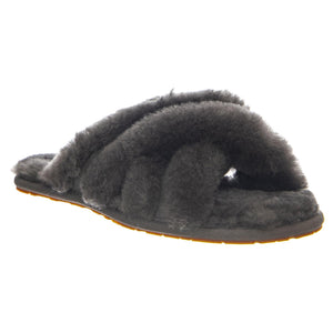 UGG W Scuffita Charcoal - Pantofole Donna in Pelle Scamosciata Grigia 1123572W CHR UGG 