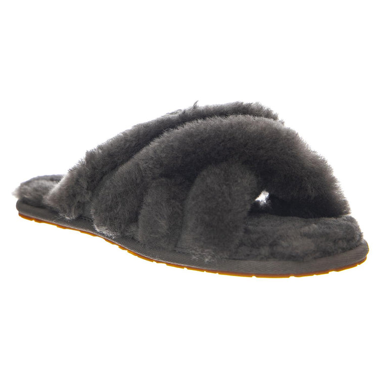 UGG W Scuffita Charcoal - Pantofole Donna in Pelle Scamosciata Grigia 1123572W CHR UGG 