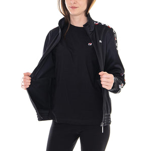 Wm Strap Track Jacket - Black - Giacca Leggera Donna Nera 681823-002  FILA 