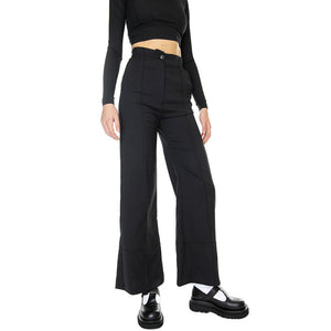 Pantaloni Donna Nero Diamante 221SD25019-S3000  ALESSIA SANTI 