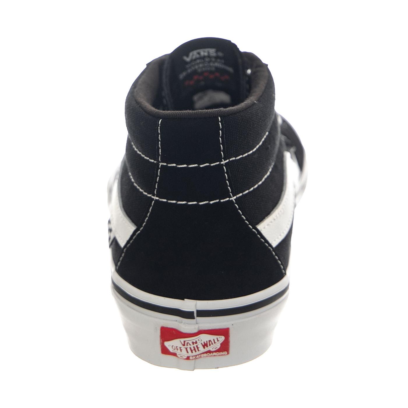 Skate Grosso Mid - Scarpe Stringate Profilo Alto Uomo Nere VN0A5FCGMCG1  VANS 