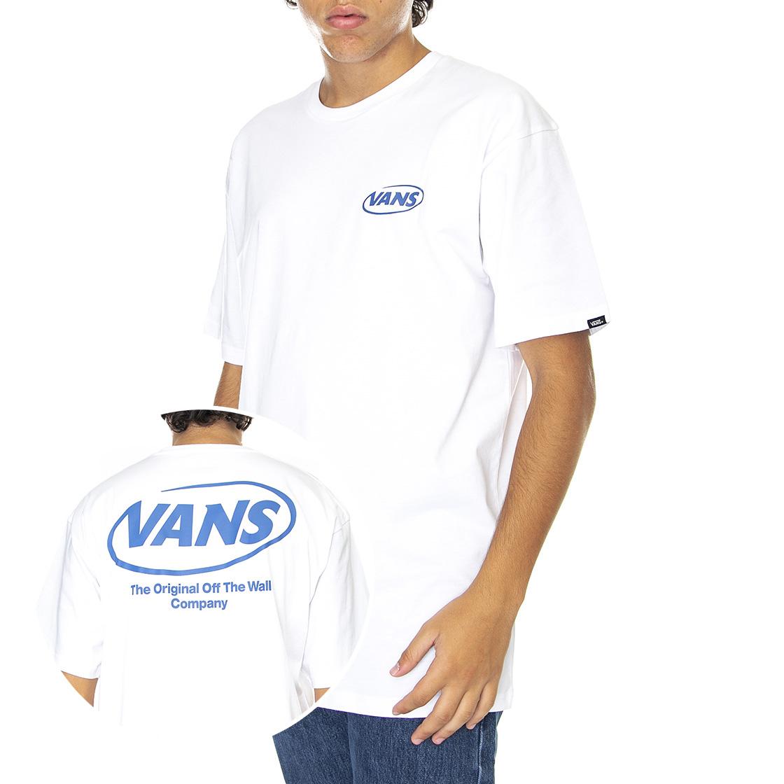 Hi Def Commerica - Maglietta Girocollo Uomo Bianca VN0A7S6UWHT1  VANS 