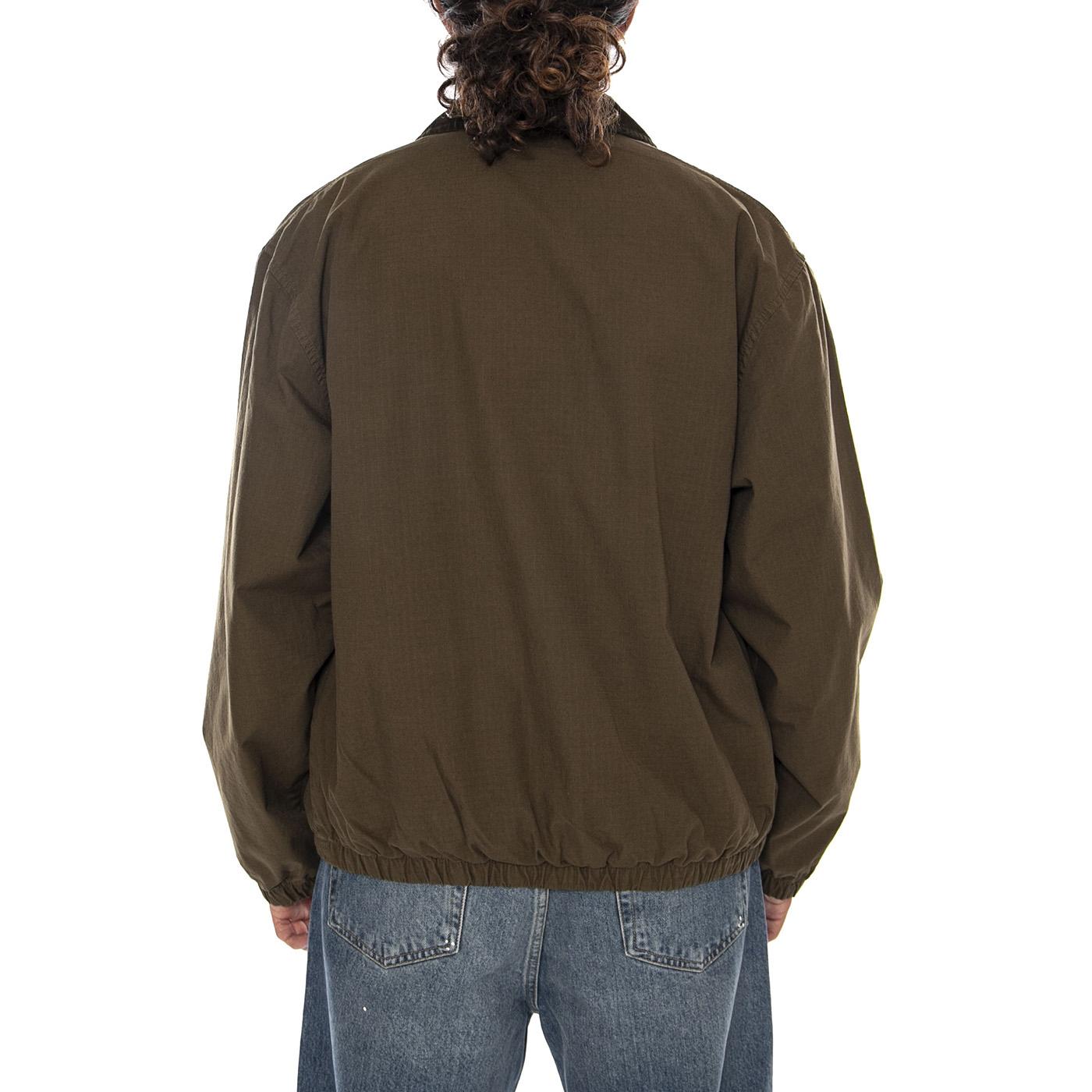 MADISON RIPSTOP JACKET DARK BEECH / BLACK - Giacca Uomo Verde I036804 3TUGD CARHARTT WIP 