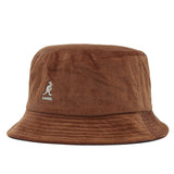 Holz-Schüttguteimer - Brauner Fischerhut KANGOL ACCESSORY