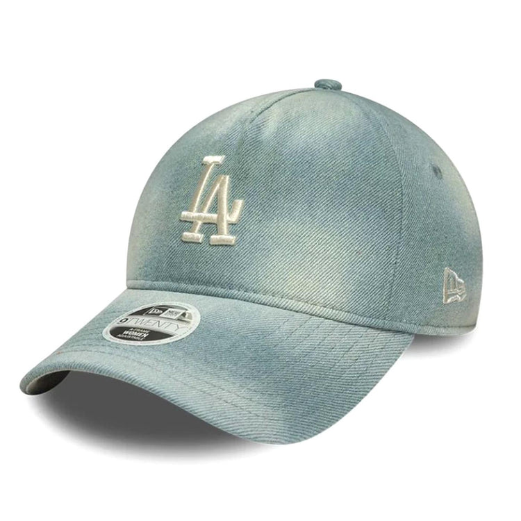 FEMALE DENIM 9TWENTY® AF LOS ANGELES DODGERS - Cappellino con Visiera Denim Jeans Blu<BR/><BR/><BR/><BR/> 60856319 PAB NEW ERA 