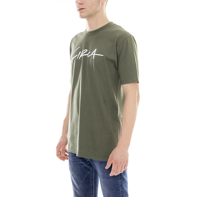 SELECT T-SHIRT MILITARY GREEN MTS018-MILITARY GREEN  C1RCA 