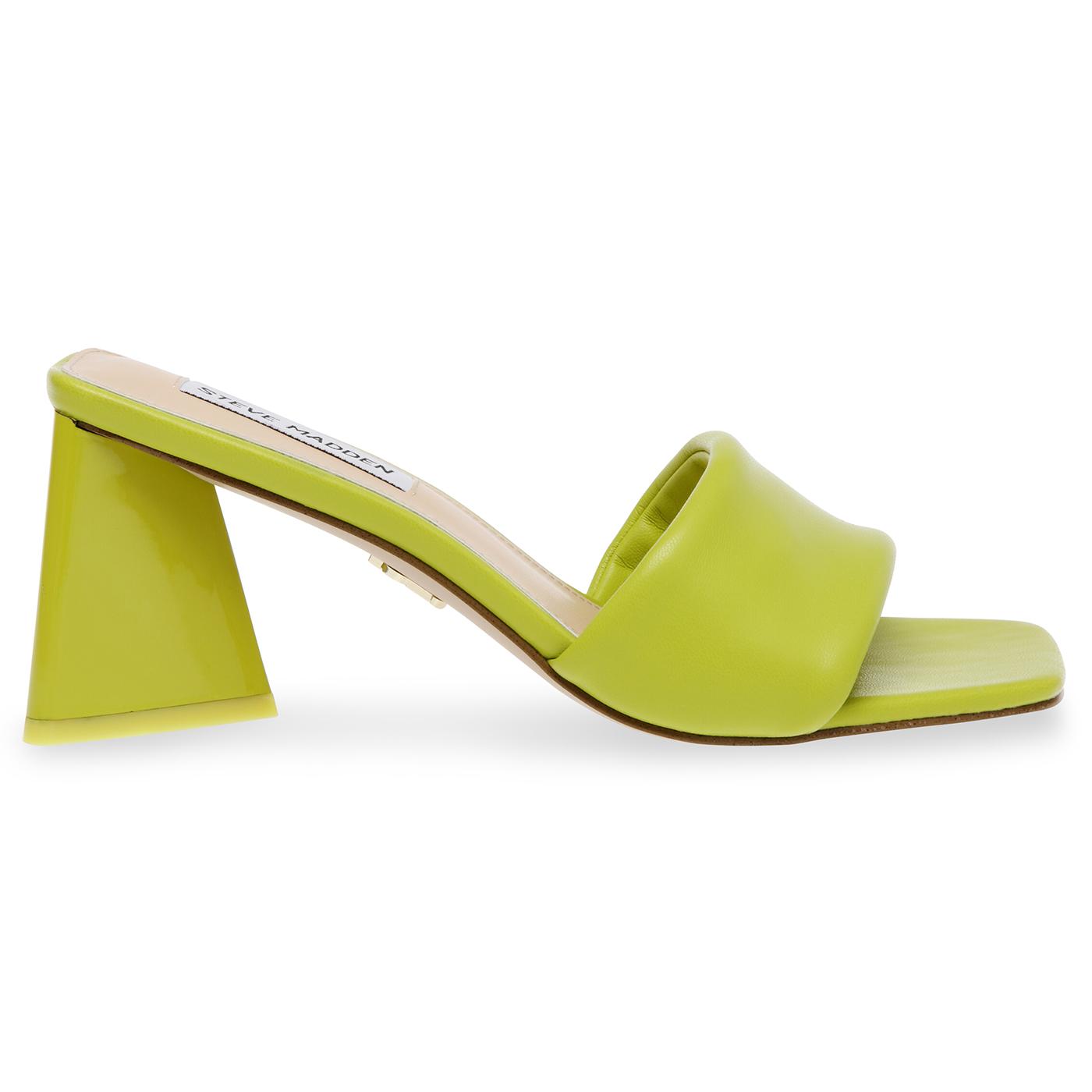 Clear-Sky Lime Recycled PU - Sandali Donna Verdi SMSCLEAR-SKY-LIM  STEVE MADDEN 