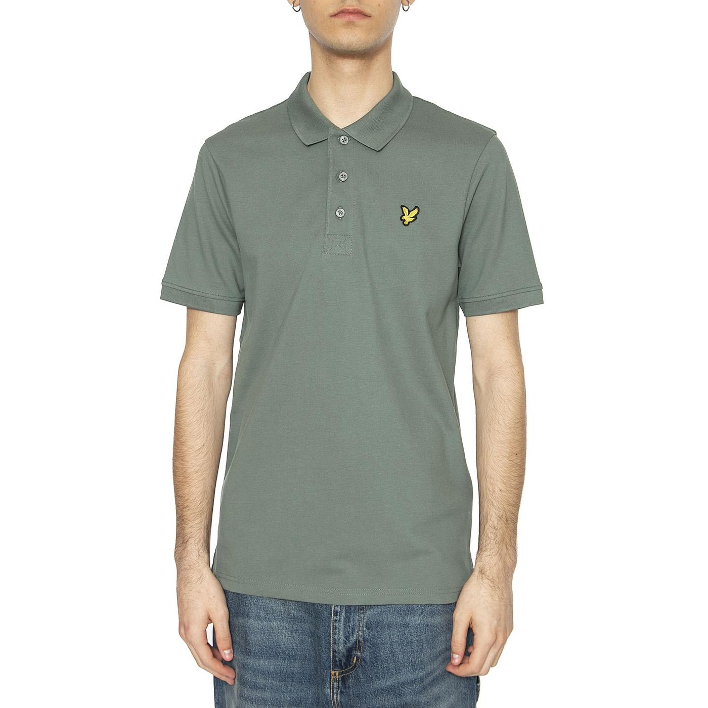 Plain Polo Shirt Green Mercurial - Polo Uomo Verde SP400VOG-X583  LYLE & SCOTT 