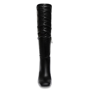 LEXUS  Black Leather - Stivali Donna Neri SMSLEXUS-BLK  STEVE MADDEN 