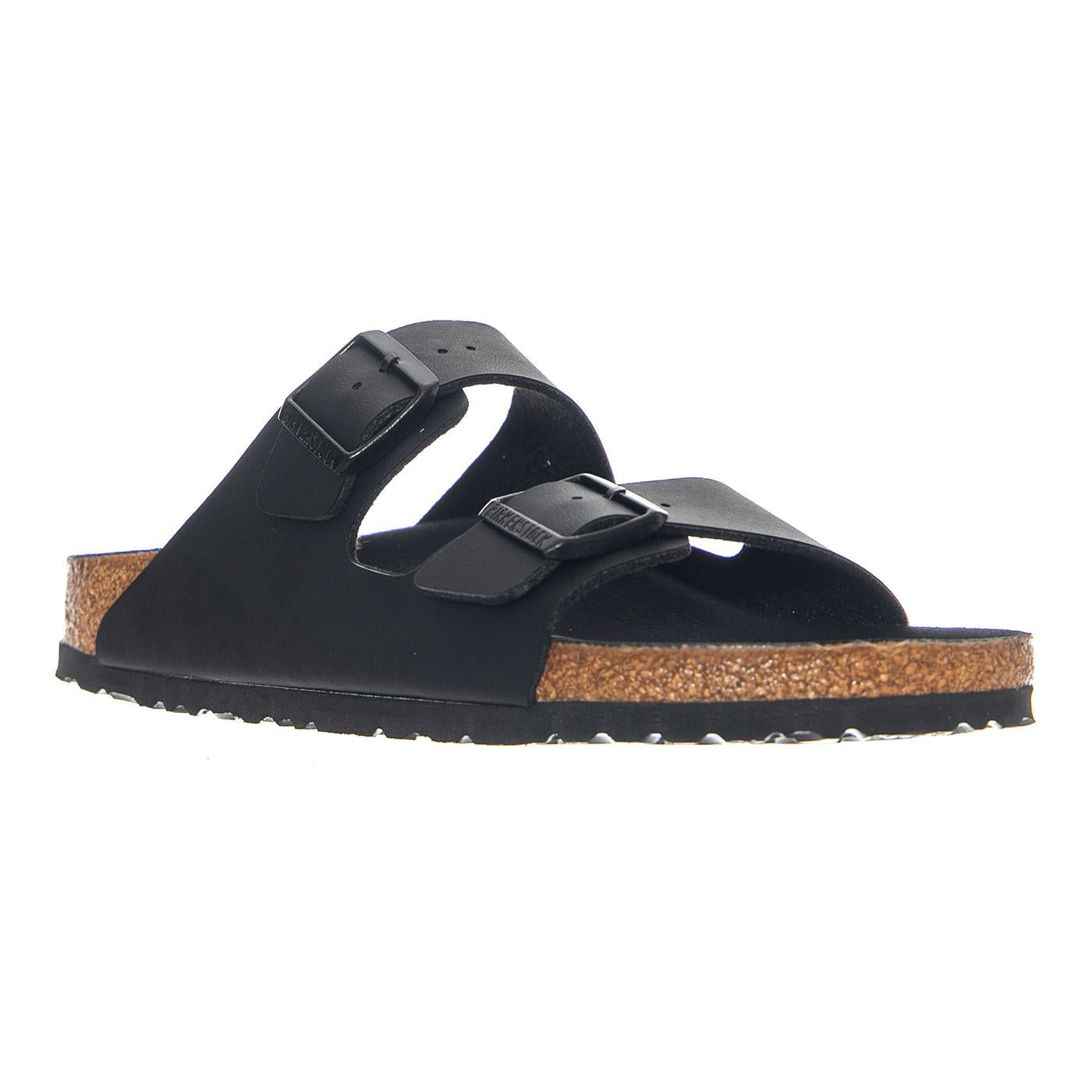 Arizona Birko Flor Narrow Fit Triple Black - Sandali Uomo / Donna Neri 1019069 TBK BIRKENSTOCK 