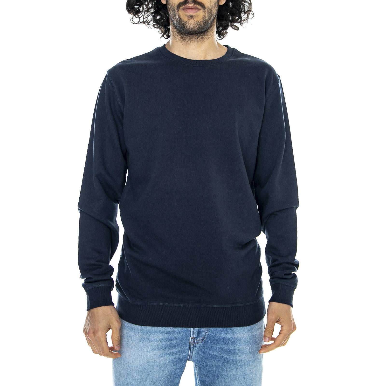 Garon 1991 - Insignia Blue - Felpa Uomo 6177124-1991 INSIGNIA BLUE  SOLID 