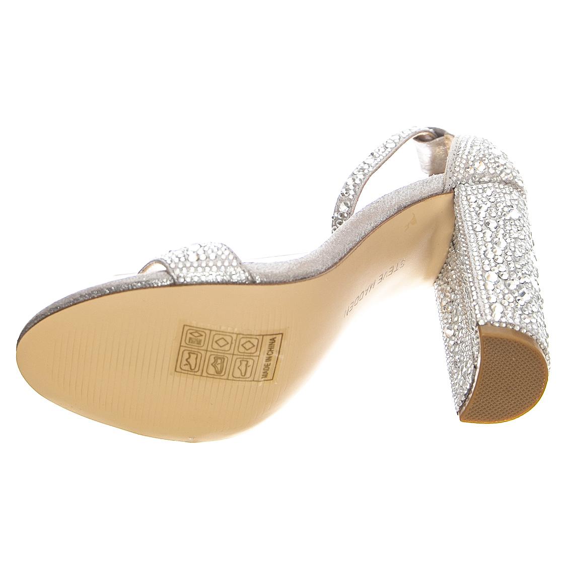 Carrson-G Silver - Sandali Donna Argento SMSCARRSON-G-SIL  STEVE MADDEN 