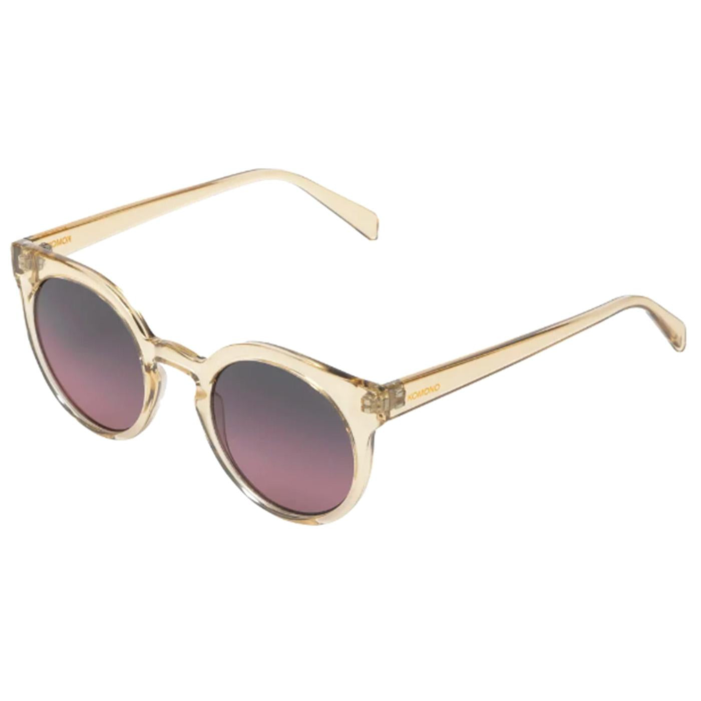 Lulu Gold UV 400 Protection Yellow Sunglasses - Occhiali da Sole Gialli KOM-S2011  KOMONO 