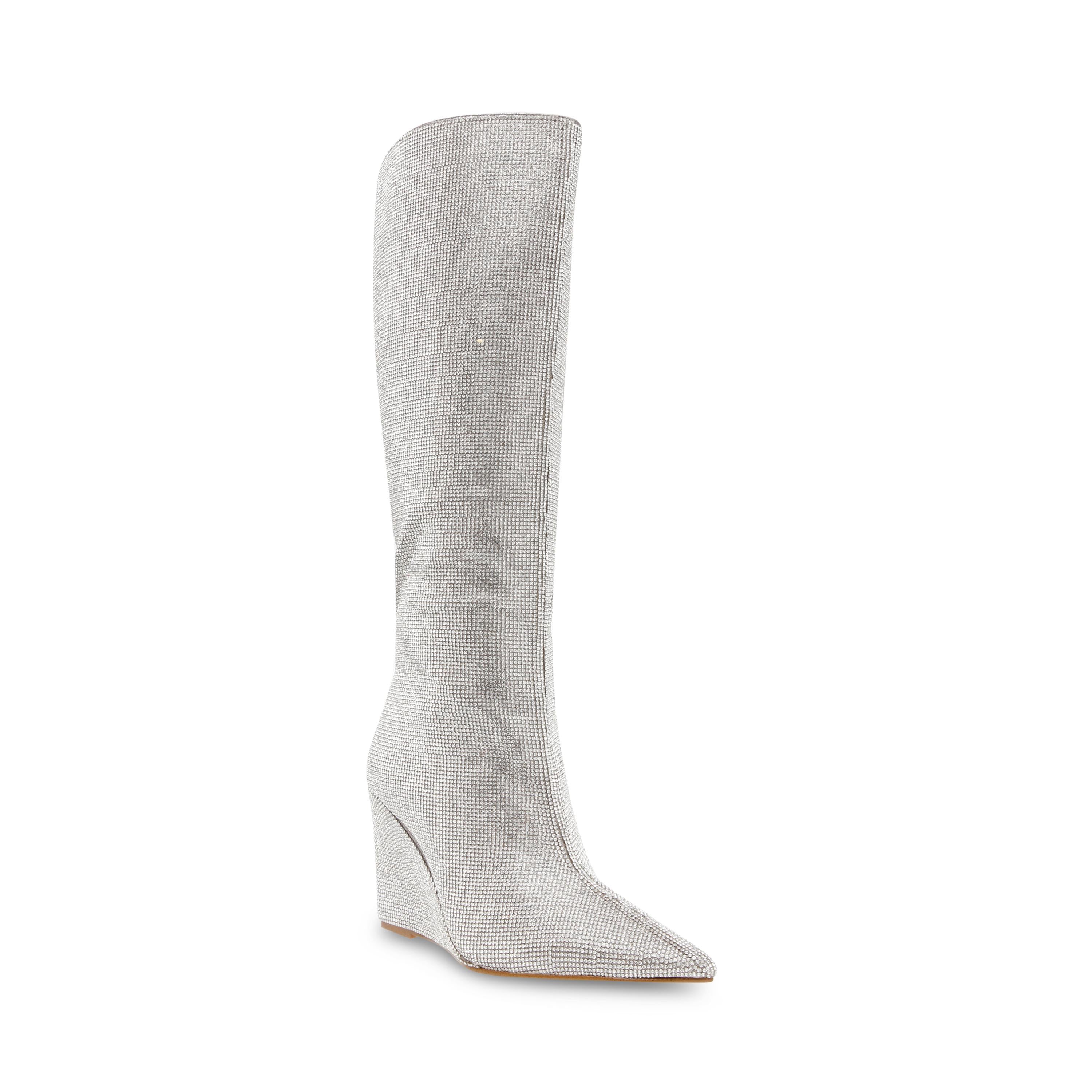 Showout-R Rhinestone - Stivali Donna Argento SMSSHOWOUT-R-998  STEVE MADDEN 