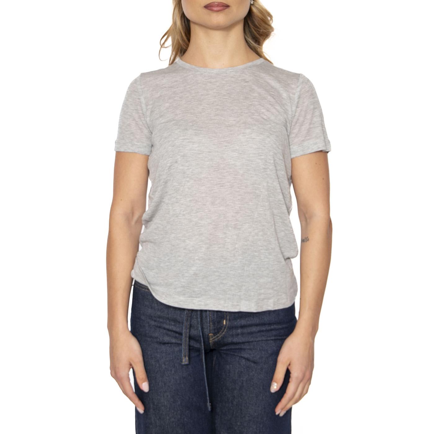 Heidl 2.0 0263 - Maglietta Girocollo Donna Grigia 217190263-910M  MINIUM 