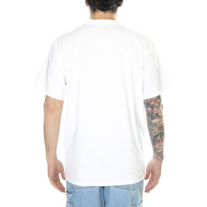S/S Smart Sports T-Shirt White - Maglietta Girocollo Uomo Bianca I033121.02XX  CARHARTT WIP 