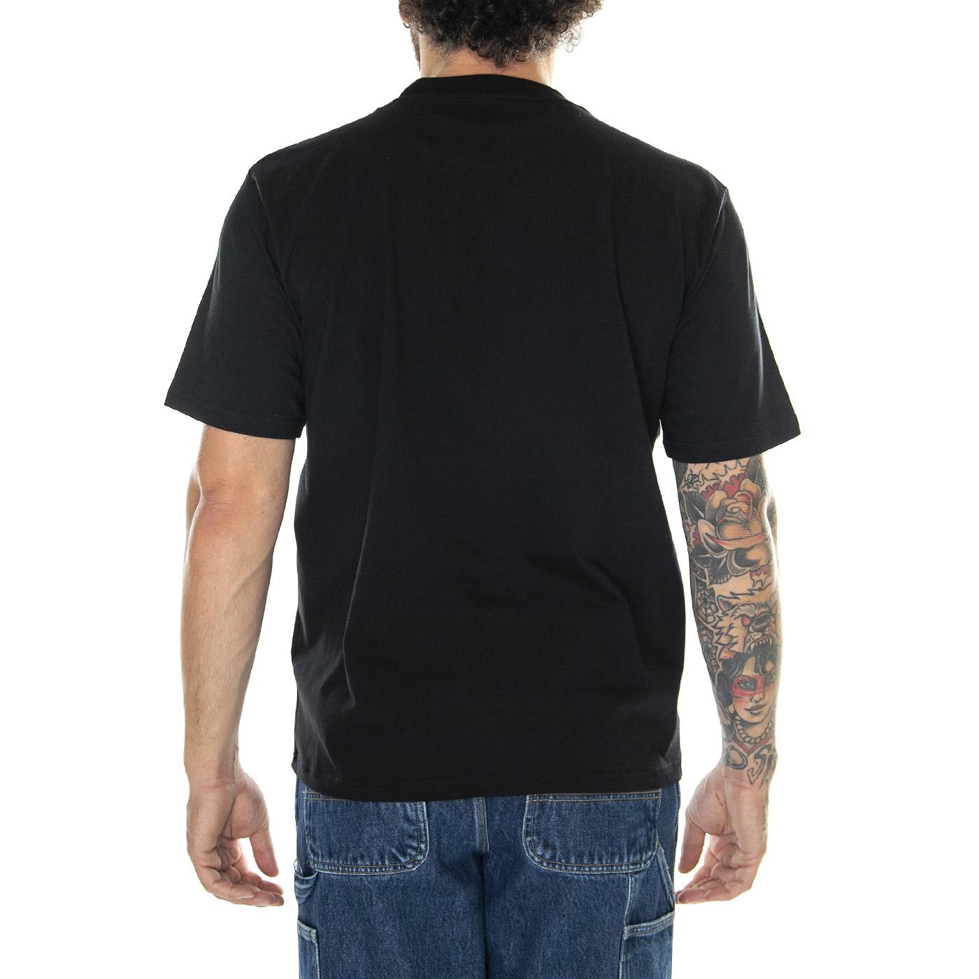 S/S Shopper T-Shirt Black - Maglietta Girocollo Uomo Bianca I032391.89XX  CARHARTT WIP 