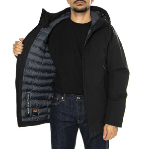 Vhinner Black - Giacca con Cappuccio Uomo Nera 331187-110 . ELVINE 