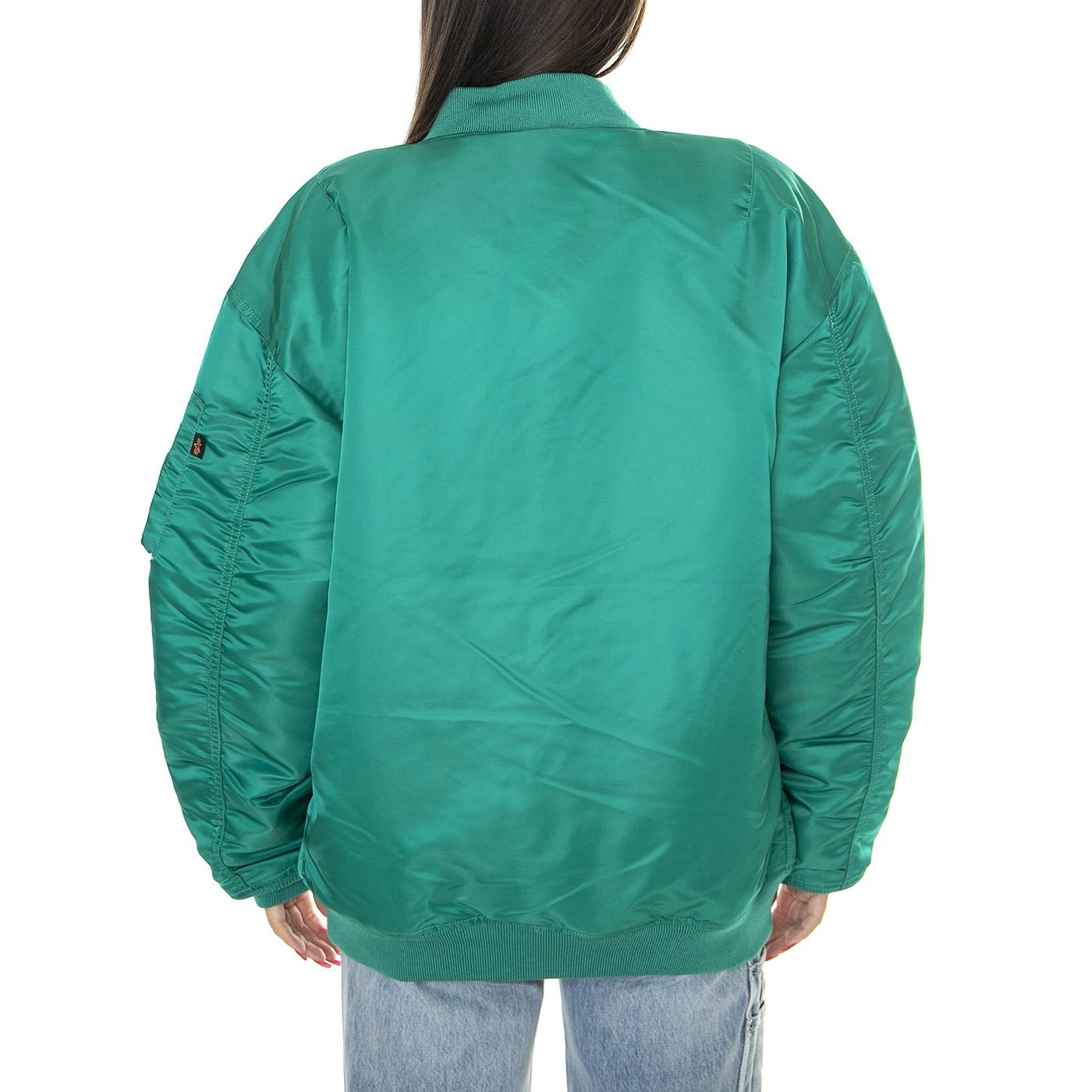 MA-1 Core Wmn Jungle Green - Giacca Donna Verde 108010-668  ALPHA INDUSTRIES 