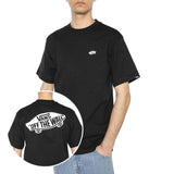 Style 76 II Loose SS Tee Schwarz/Weiß - Herren-T-Shirt mit Rundhalsausschnitt, Schwarz, Herren, VANS