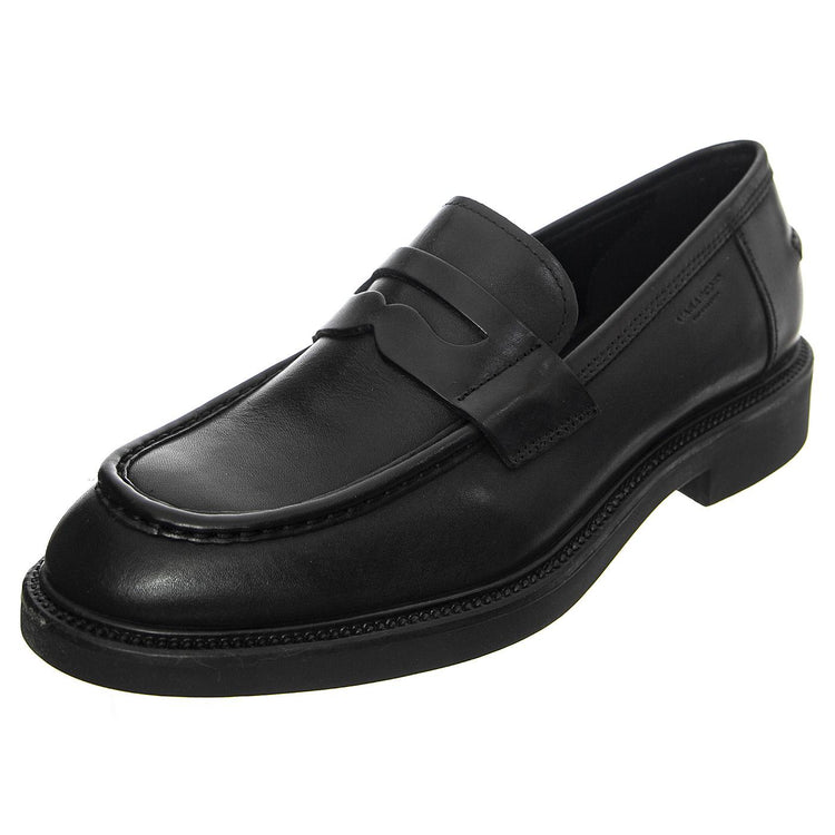 Alex M Cow Leather Black - Mocassini Uomo Neri 4466-201-20  VAGABOND 