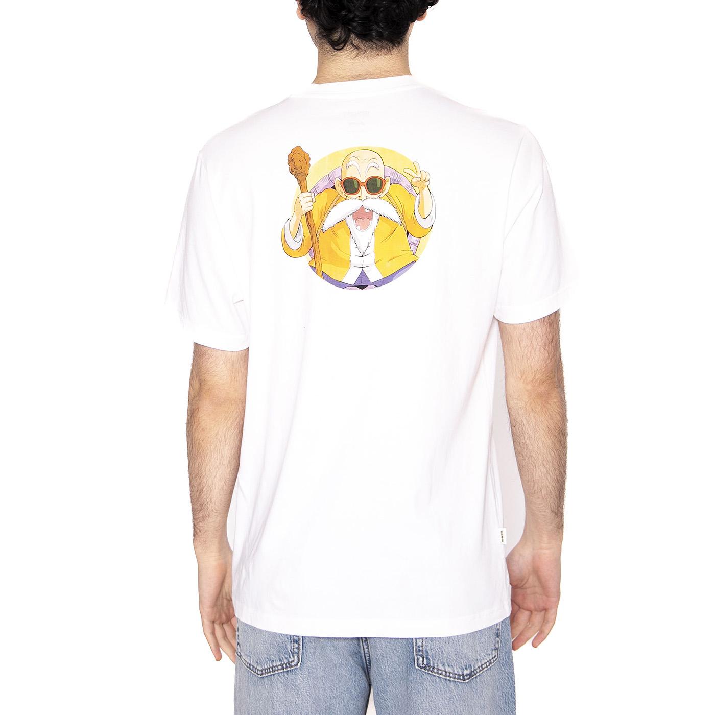 Kamesennin Dragion Nall T-Shirt White - Maglietta Girocollo Uomo Bianca 3214-WHITE  BRAVA FABRICS 