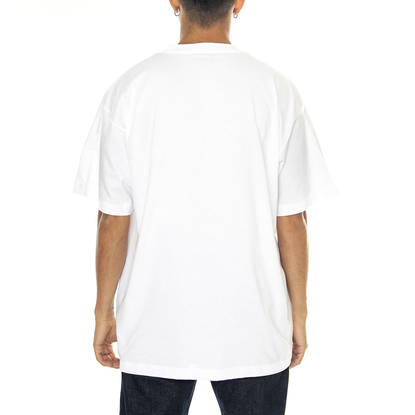 S/S Noisy T-Shirt White - Maglietta Girocollo Uomo Bianca I033666.02XX  CARHARTT WIP 