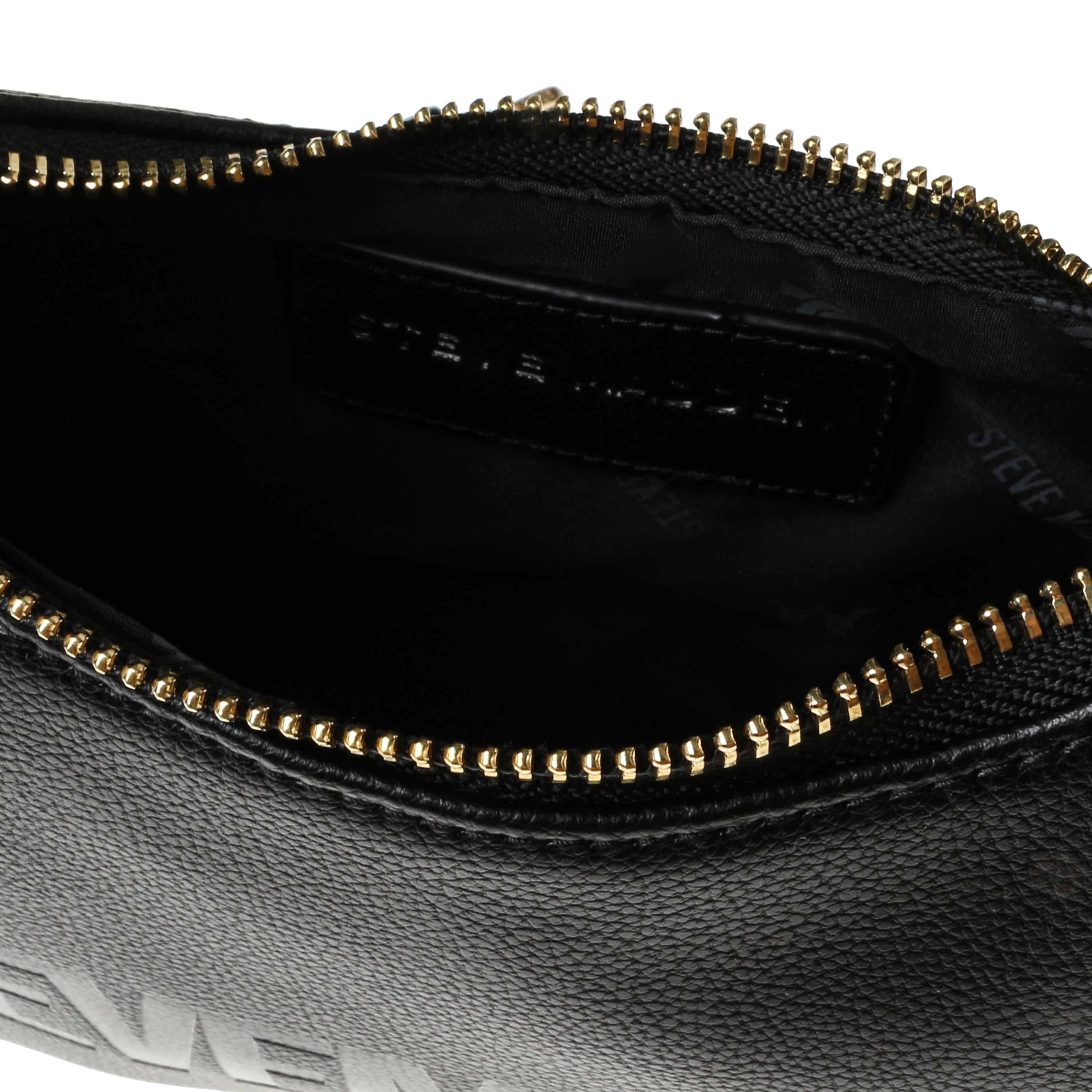 BPrime Black / Gold - Borsa Nera SMABPRIME-B-G  STEVE MADDEN 