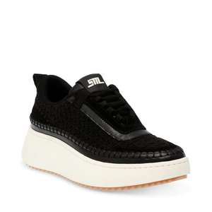 Doubletake Black - Scarpe Stringate Profilo Basso Donna Nere SMPDOUBLETAKE-034  STEVE MADDEN 