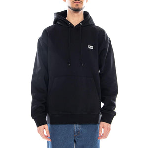 ESTABLISHED WORKS EYES HOOD - Felpa con Cappuccio Uomo Nera 112470170 BLK OBEY 