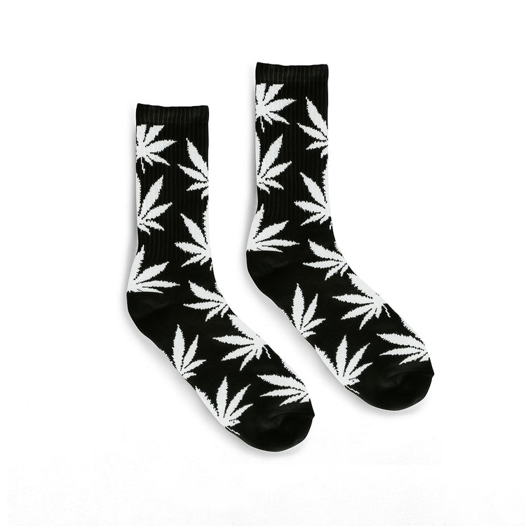 2 PLANTLIFE CREW SOCK ESS BLACK 86108_4  HUF 
