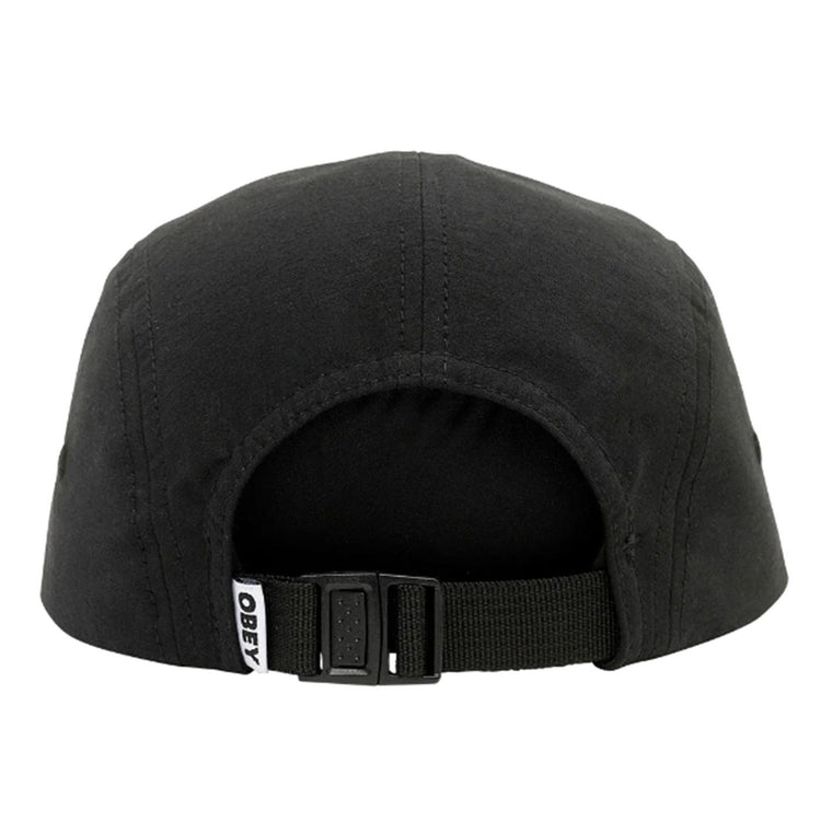 Obey Bold Tech Camp Cap Black - Cappellino con Visiera Nero 100490109-BLK  OBEY 
