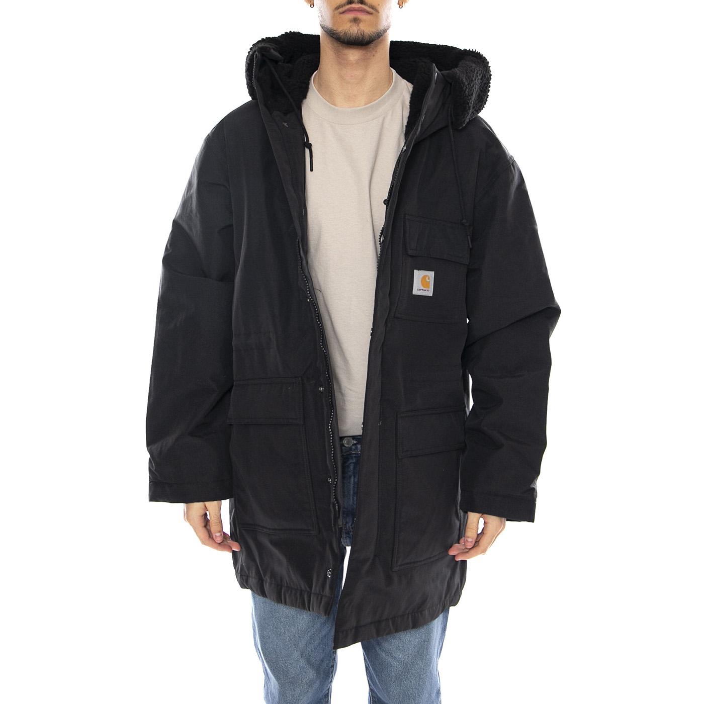 Siberia Parka Black -- Parka Uomo Nero I035365.89XX . CARHARTT WIP 