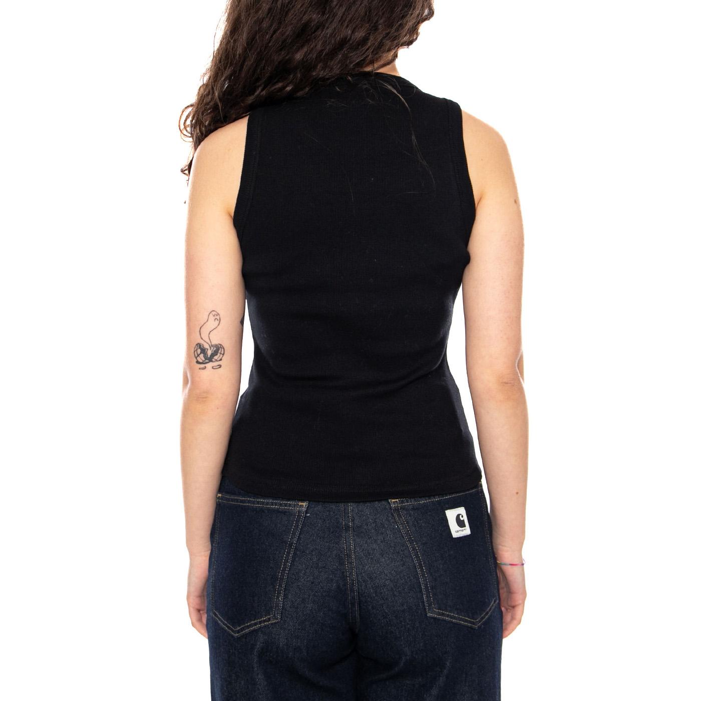 W' Philips T-Shirt - Canotta Donna Nera I034624 89XX CARHARTT WIP 