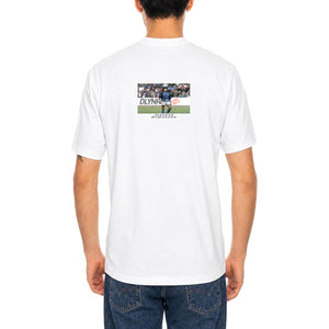 Live Is Life Tee White - Maglietta Girocollo Uomo Bianca TS1366 T4-02 DOLLY NOIRE 