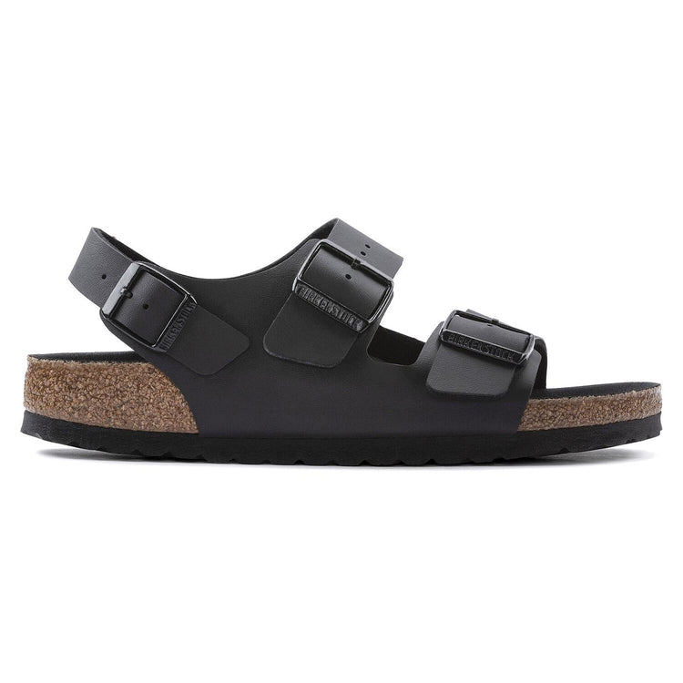 Milano Triples Black Birko Flor Sandals - Sandali Uomo Nero 1024998  BIRKENSTOCK 