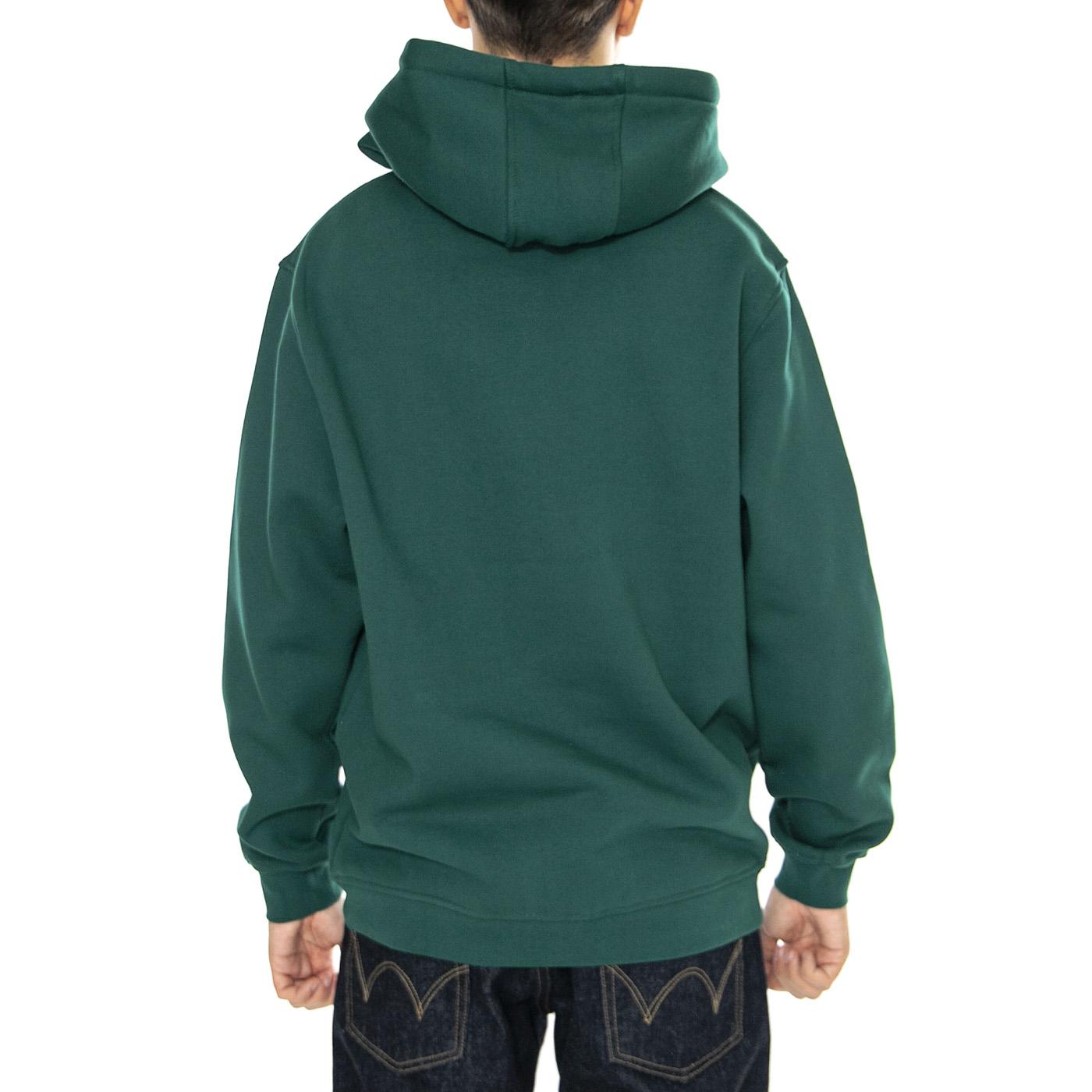 Winkowski Alien Creep Rainforest - Felpa con Cappuccio Uomo Verde SCA-HDY-6427  SANTA CRUZ 