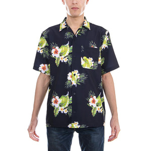 CAMICIA KELSO - Camicia Maniche Corte Uomo Nera 03186-BYJ0 . DC 