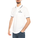 T-Shirt Kurzarm Weiß - Poloshirt Herren Lacoste Weiß Herren LACOSTE