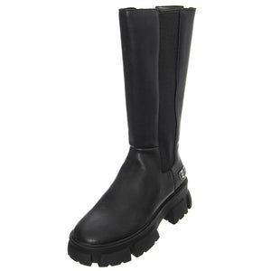 TRANSCEND BLACK LEATHER - Stivale Donna Nero SMSTRANSCEND-BLK . STEVE MADDEN 