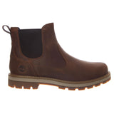 Britton Road Mid Chelsea Boot – Herrenstiefel aus rostfarbenem Vollnarbenleder von TIMBERLAND