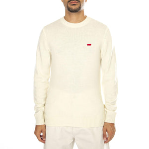 Original HM Sweater Cloud Cream Neutral - Maglione Girocollo Uomo Bianco A4320-0020  LEVIS 