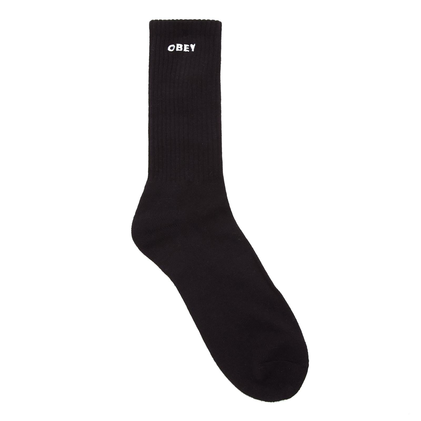 Logo Bold Socks - Black - Calzini Neri 100260144-BLK  OBEY 