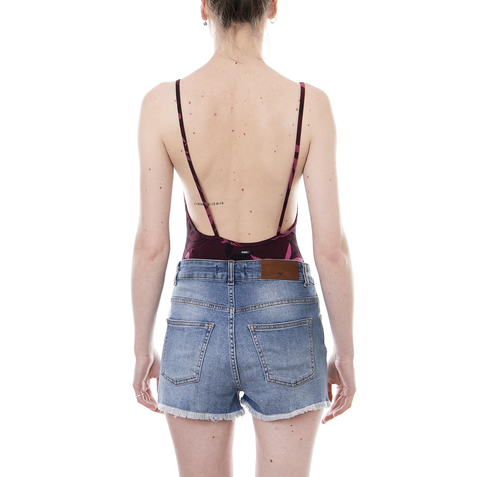 Kaci Bodysuit - Wine - Body Donna Bordeaux 231120020-WNE  OBEY 