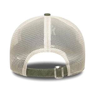 COTTON CANVAS 9TWENTY® TRUCKER NEW YORK YANKEES GREEN - Cappellino con Visiera Verde<BR/><BR/> 60856386 NOV NEW ERA 