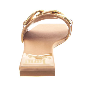 W' Park Gold Satin  Sandals - Sandali Donna Oro JC-PARK-GLD  JEFFREY CAMPBELL 