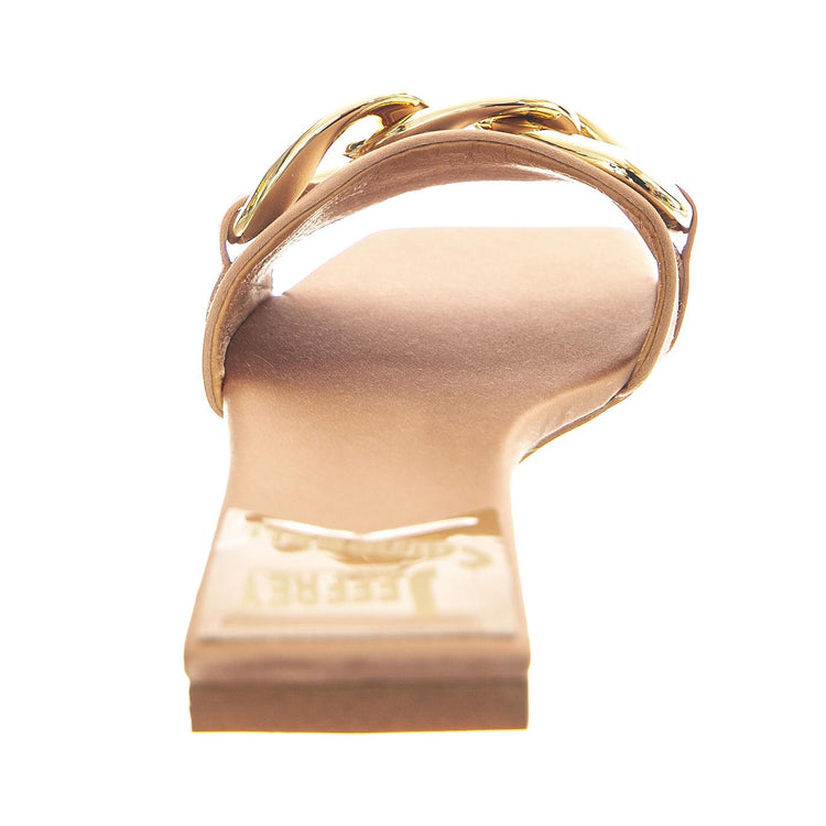 W' Park Gold Satin  Sandals - Sandali Donna Oro JC-PARK-GLD  JEFFREY CAMPBELL 