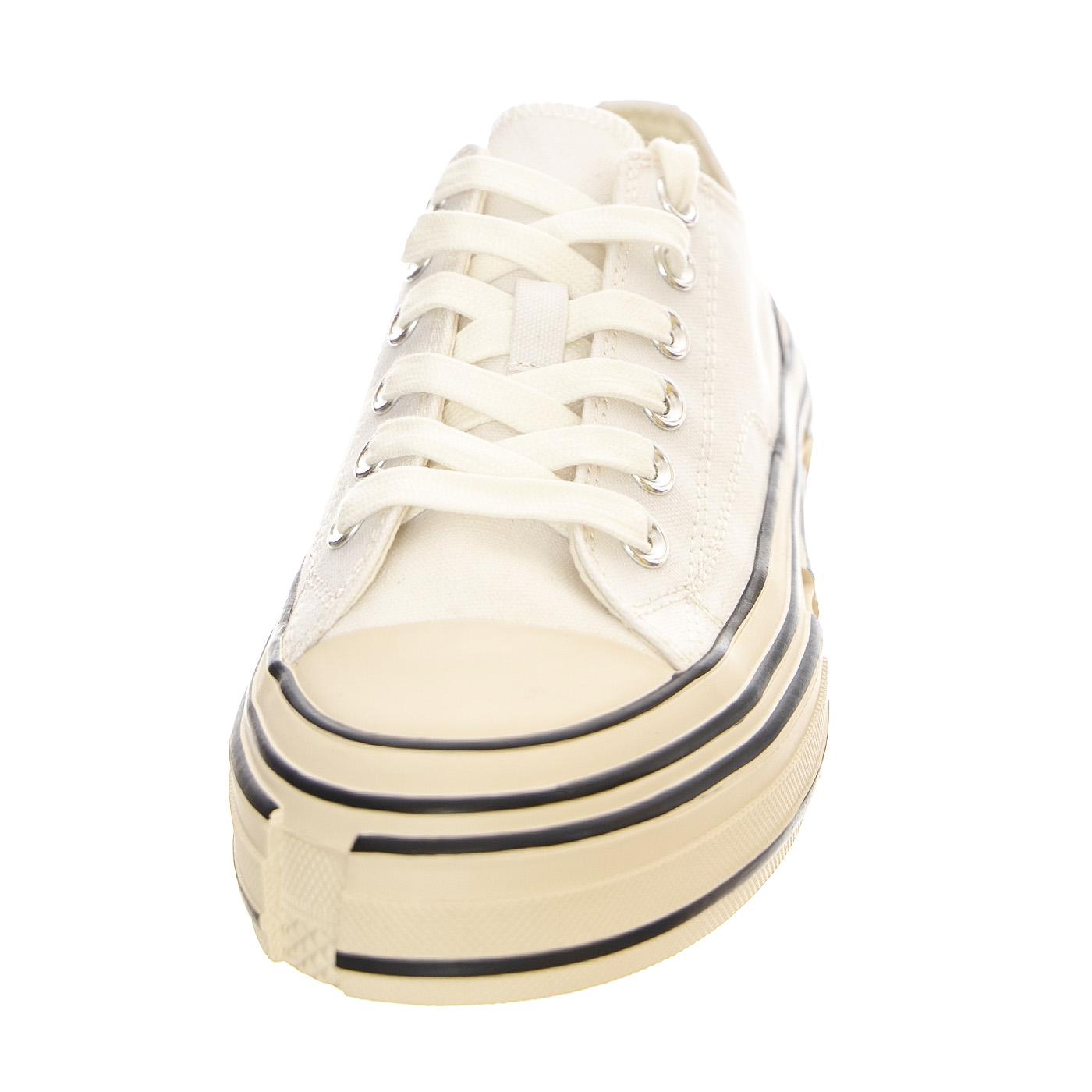 JC Play Endorphin-H Canvas White Shoes - Scarpe Donna Bianche PLSJCD-037-1-10-LWHT  JEFFREY CAMPBELL 