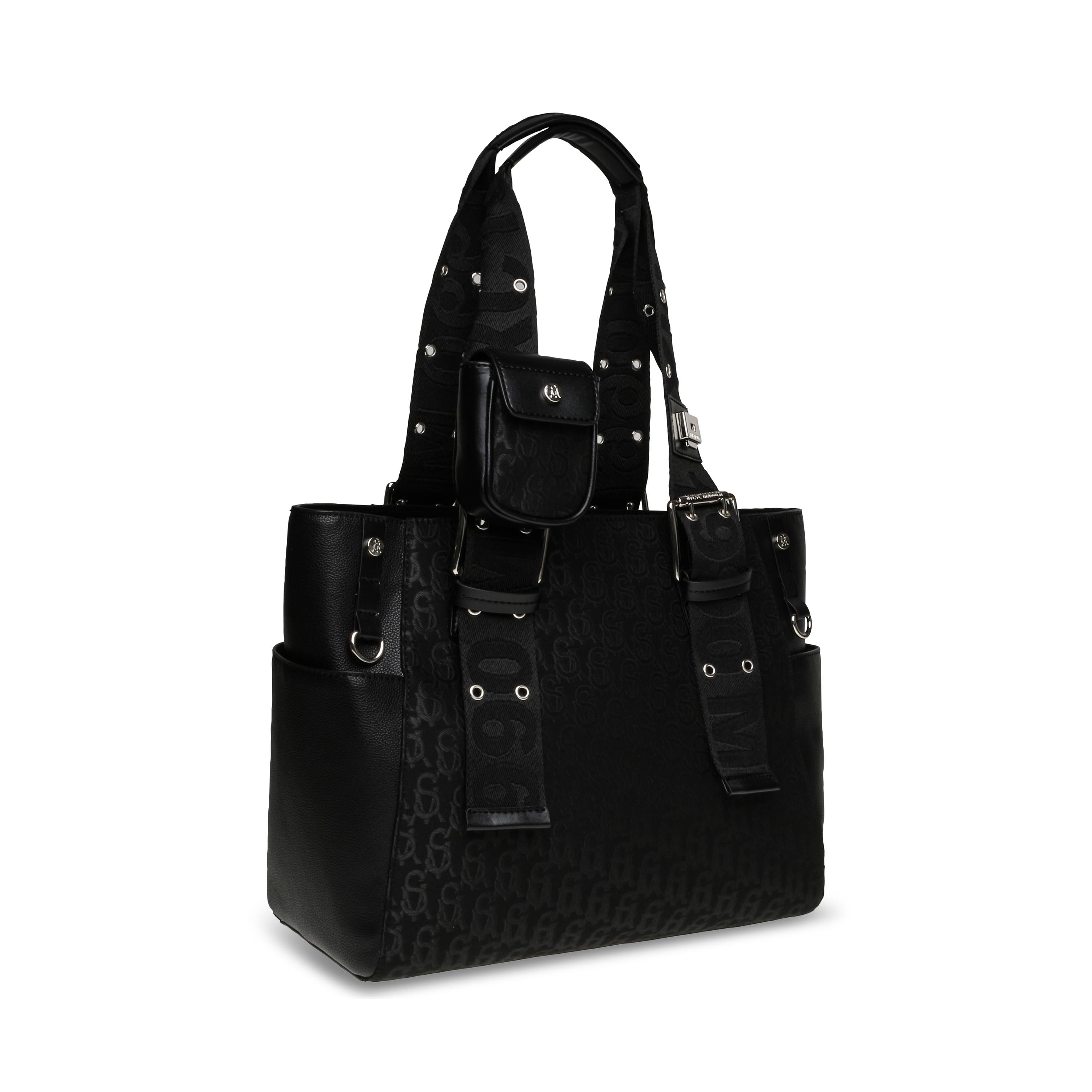BMotor Black - Borsa a Tracolla Nera SMABMOTOR-BLK  STEVE MADDEN 
